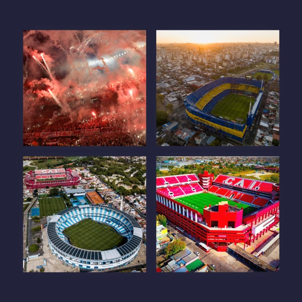 FÚTBOL Tour 4 Estadios