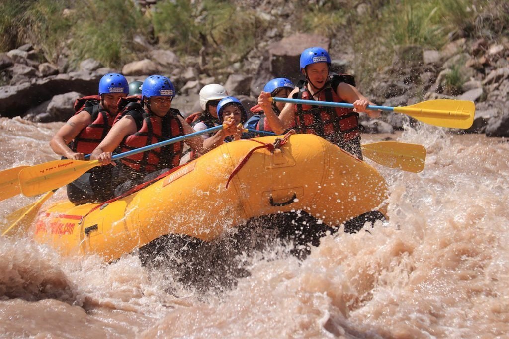 Rafting en el Río Mendoza