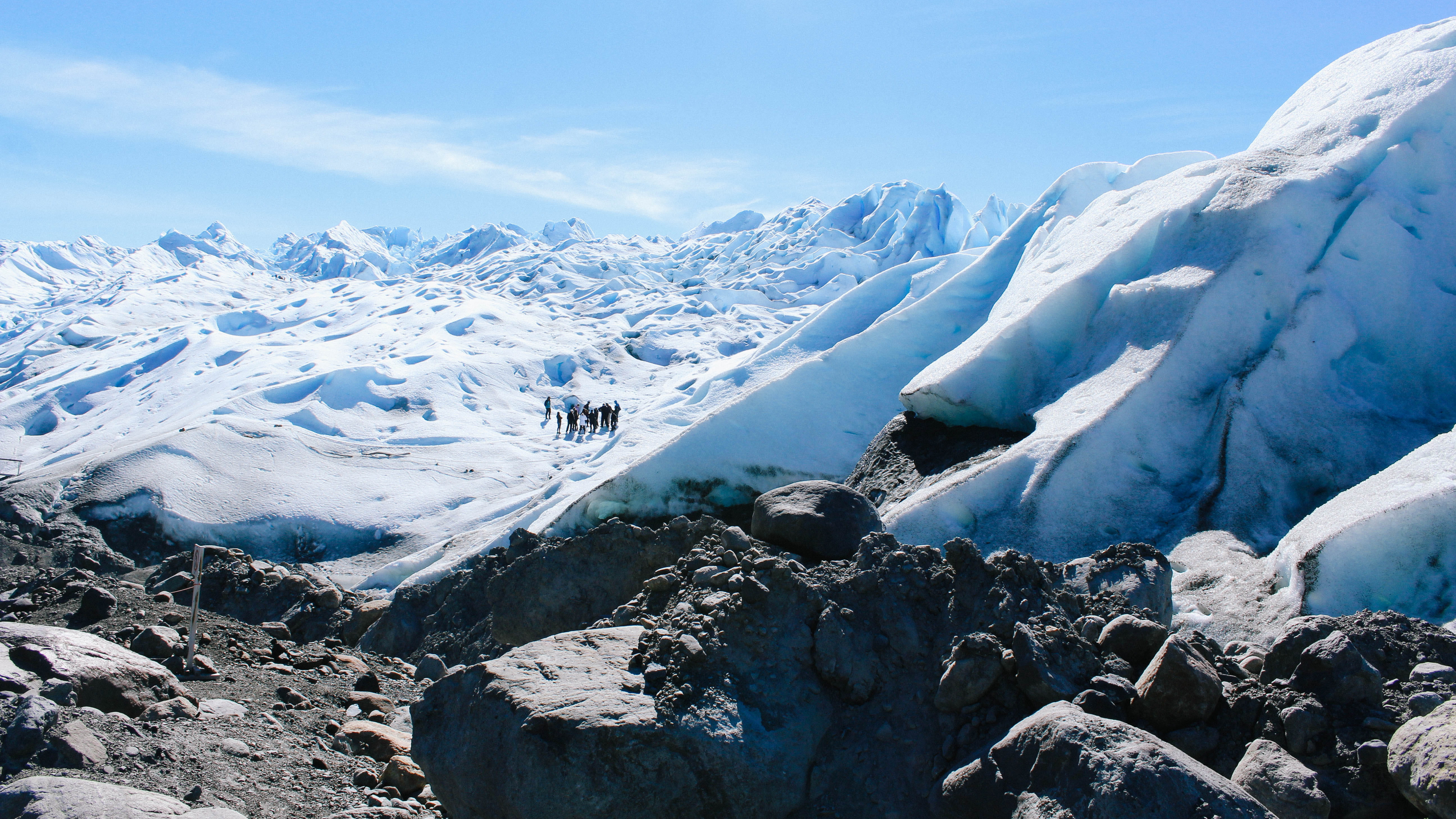 Trekking sobre Glaciar Moreno