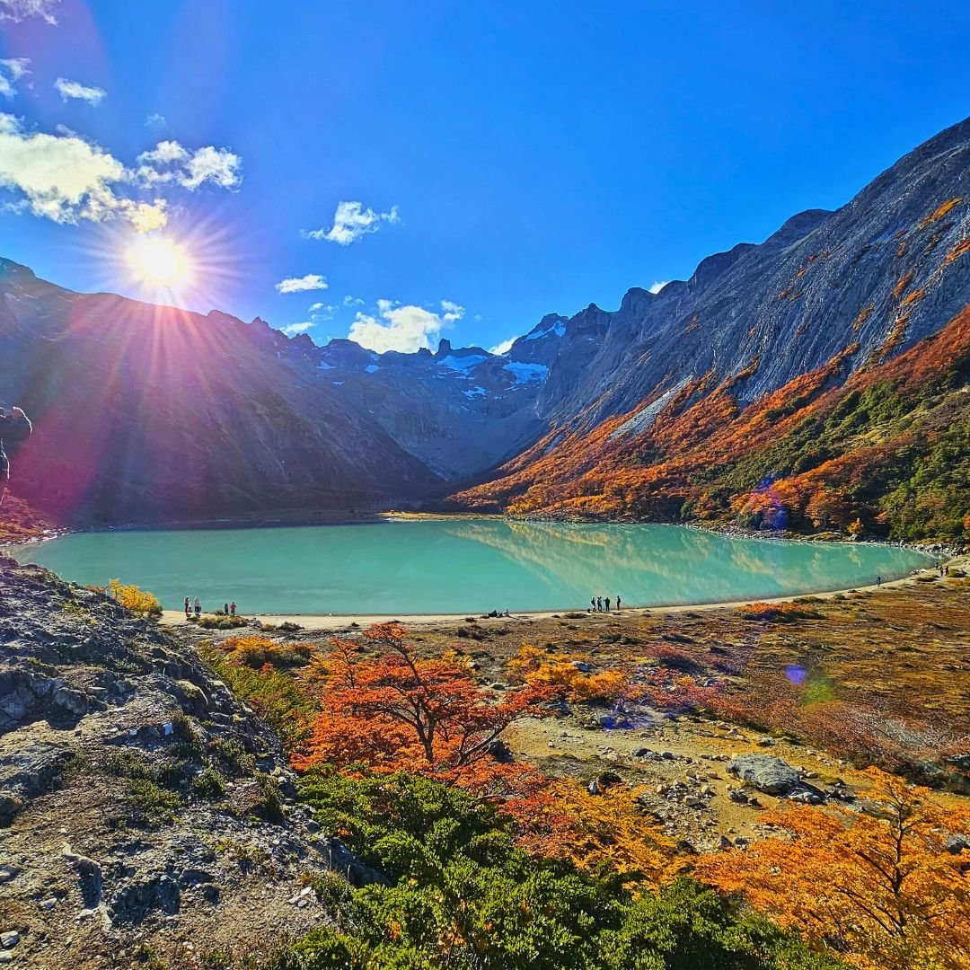 Trekking a Laguna Esmeralda